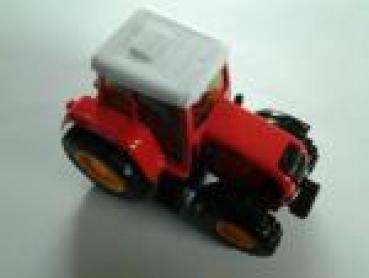 Traktor mit Rückzug - rot