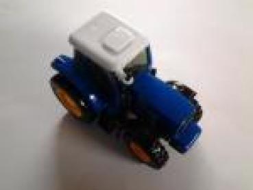 Traktor mit Rückzug - blau