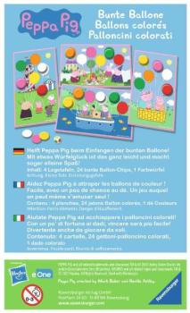 Peppa Pig Bunte Ballone - Würfelspiel