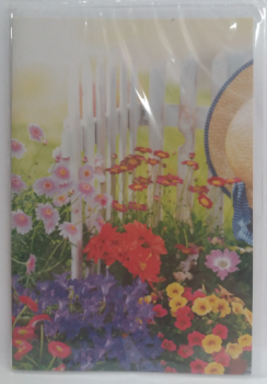 Blumen - Doppelkarte A6 mit Couvert