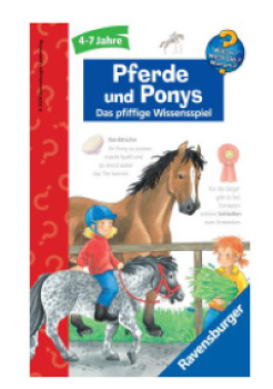 Pferde und Pony - das pfiffige Wissenspiel