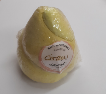 Schaumbad - Einhorn 100g - Zitron/Limette / Citron/Lime - breite 6 cm , höhe 6 cm