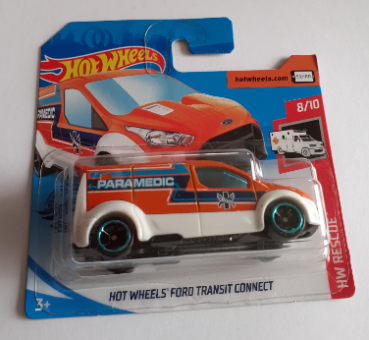Hot Wheels Serie 1:64 - Ford Transit Connect