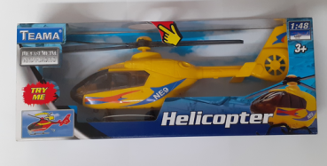 Helikopter gelb - 1:48 - mit Geräuschen
