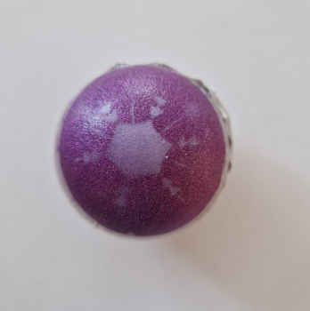 Flummi Schneeflocken Springball 45 mm - lila