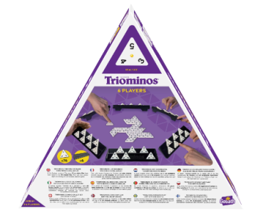 Triominos 6 Players mit zusätzlichen Dominosteinen