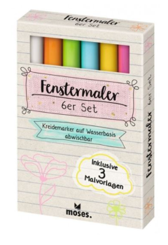 Fenstermaler 6er Set