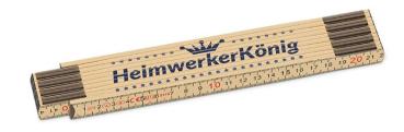 Zollstock / Holzmeter 2 m: Heimwerker König