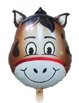 Pferd - Folien Ballonfigur 34 x 50 cm ungefüllt