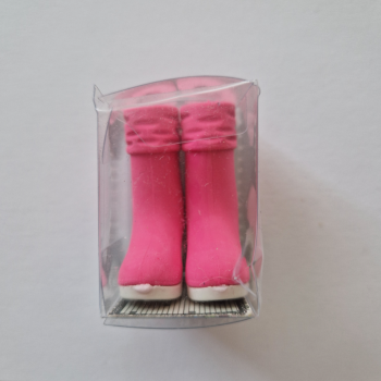 Radierer - Stiefel 2er Set - pink