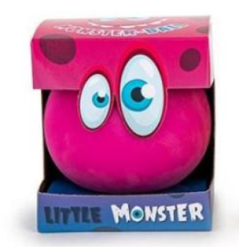 Little Monster Colour Change Monster-Ball 6,4 cm - pink - blau