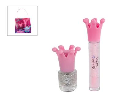 Nagellack & Lipgloss Set shiny, assortiert