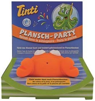 Tinti - 5x Plansch-Party (3x Badefarbe, 1x Knisterzauber, 1x Spritztierchen)