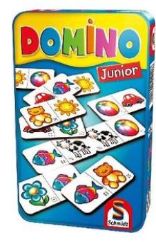 Domino Junior in Blechdose