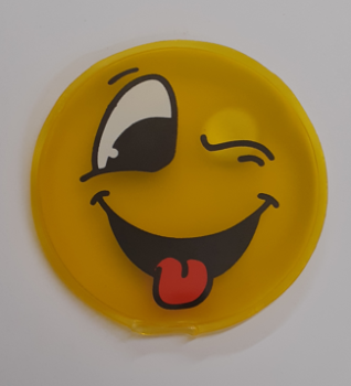 Taschenwärmer 9 cm - Smiley