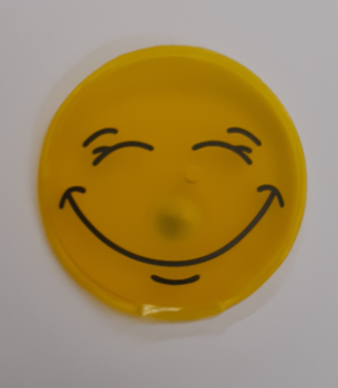 Taschenwärmer 9 cm - Smiley