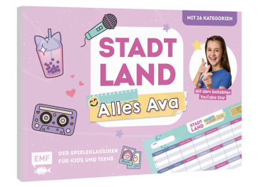 Stadt, Land, Alles Ava - Der Spieleklassiker für Kids und Teens