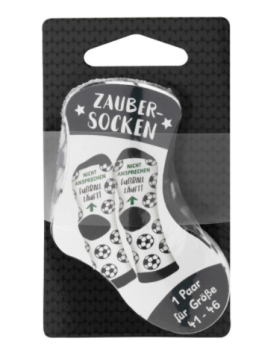 Zaubersocken - Nicht ansprechen, Fussball läuft - Größe 41-46