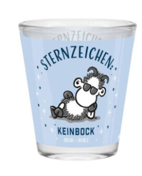 Schnapsglas - Sternzeichen Keinbock 01.01.-31.12
