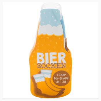 Zaubersocken - Biersocken - Größe 41-46