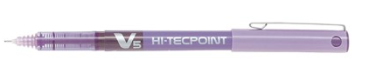 Pilot Hi-Tecpoint Rollerball Pen, V5 - Extra Fine 0.5 mm - violett