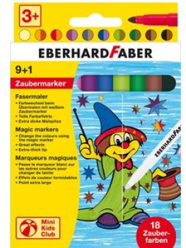 Zaubermarker im Kartonetui 9 Farben und 1 Zaubermarker - Eberhard Faber