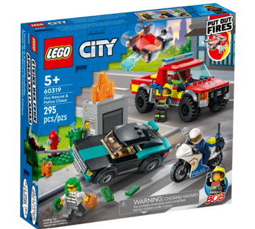 Lego©  - City 60319 - Löscheinsatz und Verfolgungsjagd