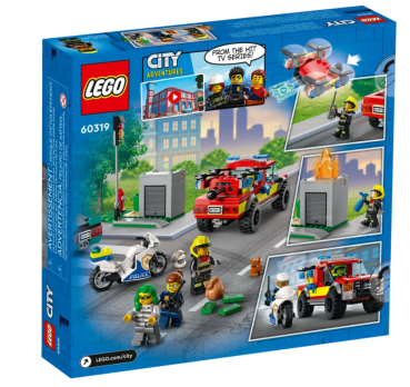 Lego©  - City 60319 - Löscheinsatz und Verfolgungsjagd