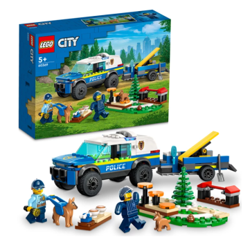 Lego®  City 60369 - Mobiles Polizeihunde-Training