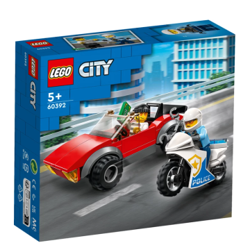 Lego®  City 60392 - Verfolgungsjagd mit dem Polizeimotorrad