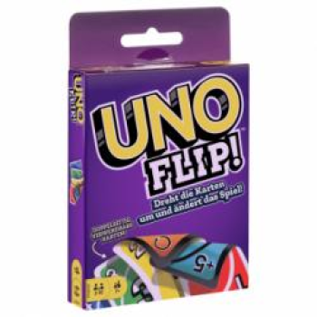 UNO Flip - 2-10 Spieler, mit speziellen Flip-Karten