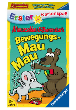 Mauseschlau & Bärenstark - Bewegungs-Mau Mau - erstes Kartenspiel