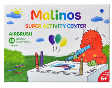 Malinos - Stifte - Airbrush Activity Center - 15 Pustestifte