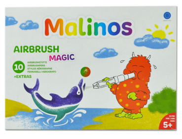 Malinos - Stifte - Airbrush Magic - 10 + 1 Pustestifte