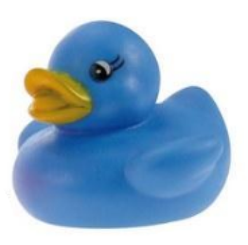 Bade Ente Racing Ducks - 6cm - blau
