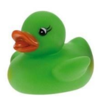 Bade Ente Racing Ducks - 6cm - grün