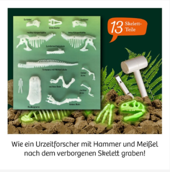 Ausgrabungs-Set - Nachtleuchtender T-REX