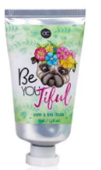 Hand- & Nagelcreme 50ml PUG LIFE" - BeYOUtiful - Melone - grün