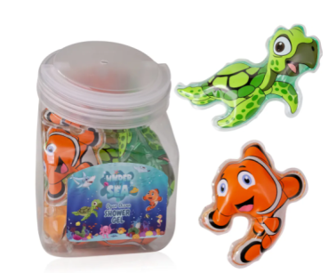 Mini-Duschgel 50 ml - Under the sea - Schildkröte - Duft: Apfel