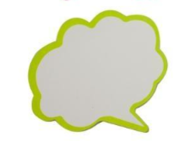 Sticky Notes 80 Blatt 8.5 x 6.5 cm - Wolke hellgrün