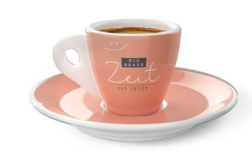 cosy Moments - Espressotasse - 50ml - die beste Zeit ist Jetzt