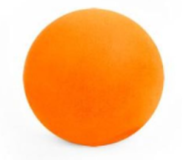 Anti-Stress und Relax Power Stressball  6,3 cm - orange