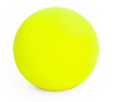 Anti-Stress und Relax Power Stressball 6,3 cm - gelb