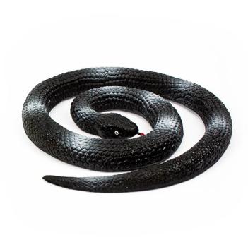 Gruselalarm - Stretchy Schlangenschreck 55 cm - schwarz