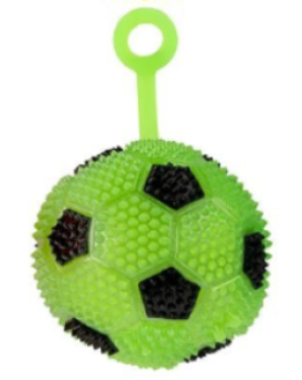 Xtreme - Light-Up Finger-Spielball 6,2 cm - grün