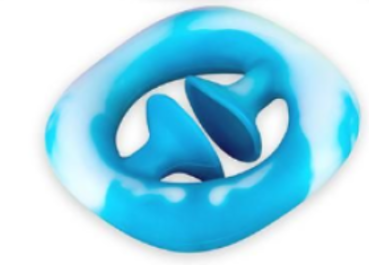 Xtreme - Antistress-Trainer Snap & Grab 6 x 5,5 cm - blau
