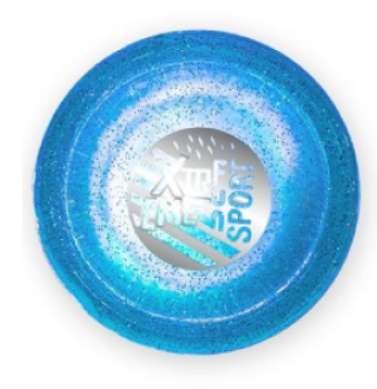 Xtreme Pocket Light-Up Frisbee In- & Outdoor 8,5 cm - blau