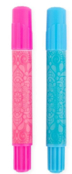 Festival Feelings - Haarkreide 2er-Set - pink + blau