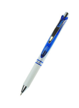 EnerGel Roller Xm - 0.7mm - pearl white - blue - blau