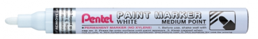 Paint Marker medium - Rundspitze 2.5mm - weiss